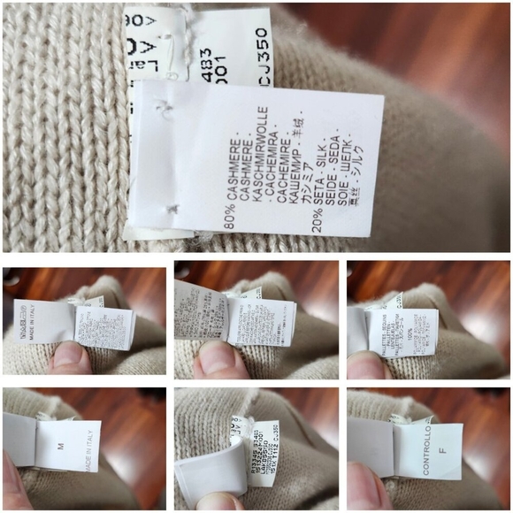 Brunello Cucinelli Cashmere Sleeveless Shawl Cardigan Speckled Knit Vest Double - Picture 13 of 14